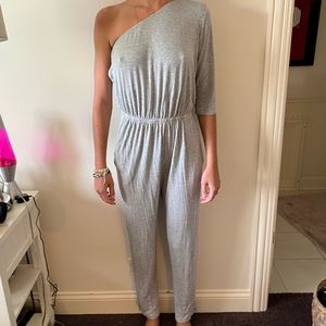 One Shoulder Lounge Jumpsuit